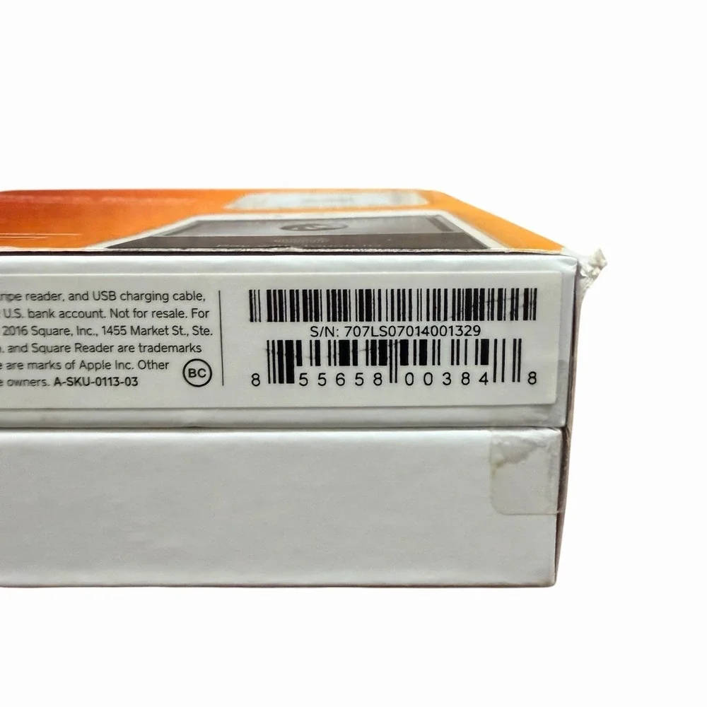 Square Credit Card Reader for Contactless and Chip Machine A-SKU-0113 - Sealed